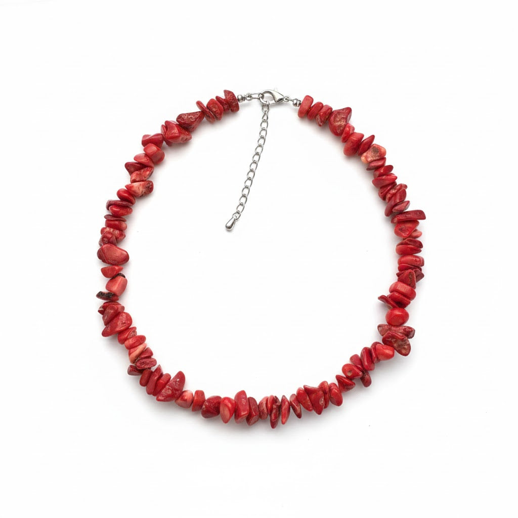 Collar Red Stone