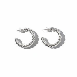 Argollas Essential Silver